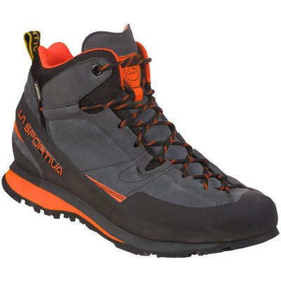 Approach-Schuhe La Sportiva Boulder X Mid GTX Wildleder GORE-TEX Vibram Idrogrip