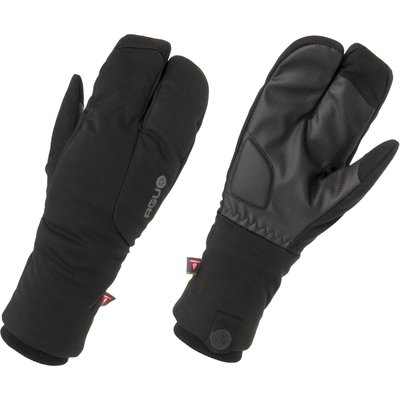 Radsport Handschuhe Lobster Deep Winter wasserdicht schwarz
