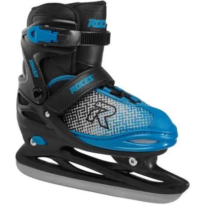 Roces Jokey Ice X Schlittschuhe Kinder - Black/Astro Blue - 38-41