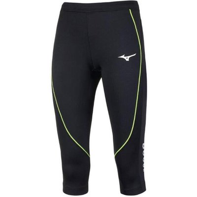 Mizuno Damen Leggings Schwarz Wos