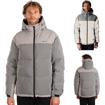 Daunen Winterjacke Reflektierend für Herren - Wasserabweisend und Atmungsaktiv