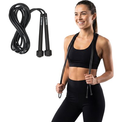 XTREXO Basic schwarzes Springseil