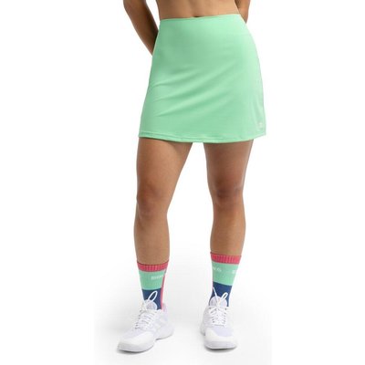 Women Padel 's high-rise skort Bunt Green Green