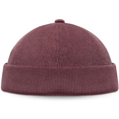 Men & Women corduroy docker hat Cord Docker Burgundy Red