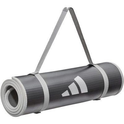 adidas Trainingsmatte, 10 mm, Grau