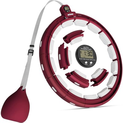 Smart Hula-Reifen – mit Timer, Zähler & Kalorien-Tracker, verstellbar 29–40 cm