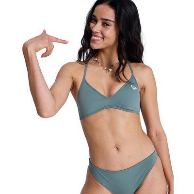 Triangle-Bikinioberteil SOLID ESSENTIALS ATHLETIC TRI Grün Frauen