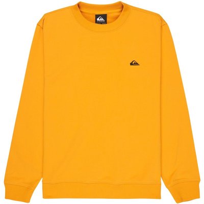 Rundhals-Fleece BASIC Gelb Junge