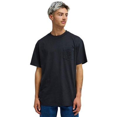 T-Shirt OXNI WASHED Schwarz Herren