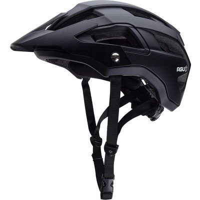 MTB Mountainbike Helm mit Visier und verlängerter Rückseite