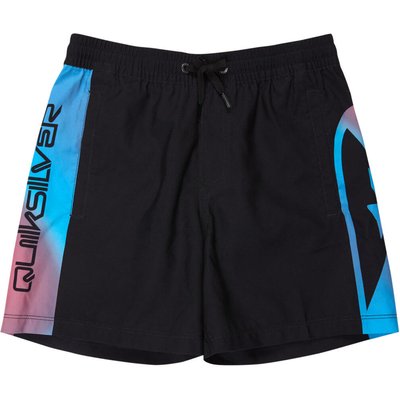 Schwimmshorts EVERYDAY HOLMES VOLLEY 16" Schwarz Junge