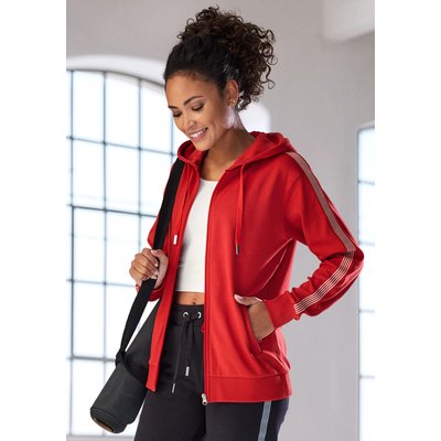 Damen Kapuzensweatjacke