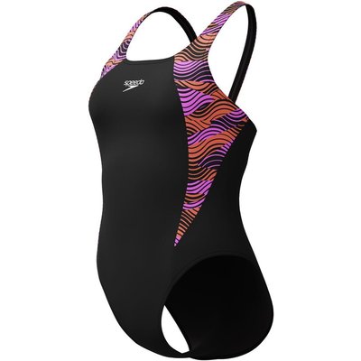 Badeanzug, Damen Speedo Eco Hyperboom Splice Muscleb