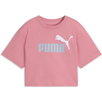 Essentials 2 Colour No. 1 PUMA Logo Kurzes T-Shirt Mädchen PUMA