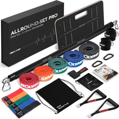 Allround-Set Ultra – 5 Widerstandsstufen mit Tasche und Grifferweiterung