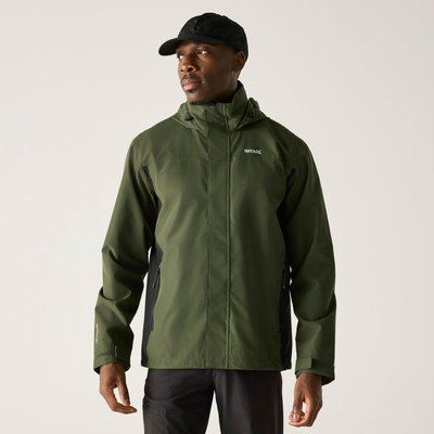Herren Wandern Jacke Wasserdicht - Matt II, blau