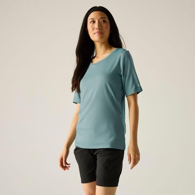 Damen Fingal Kurzarm-T-Shirt mit V-Ausschnitt