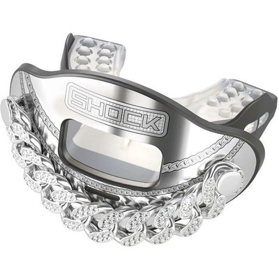 Shock Doctor Max AirFlow 3D Ice Chain Silver American Football