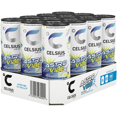 Energiegetränke - Celsius Energy Drink (12x355ml) - Astro Vibe