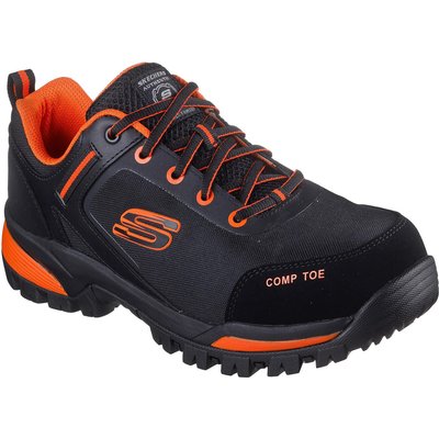 Skechers Herren GATLON - STRIGAX H Arbeitsschuh 200188EC BKOR Schwarz/Orange