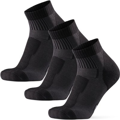 Wandersocken Merinowolle Low Cut leicht 3 Paar