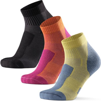Wandersocken Merinowolle Low Cut leicht 3 Paar