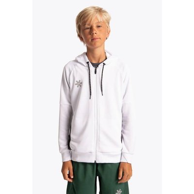Osaka Kids Training Kapuzenpullover mit Reißverschluss | Weiß