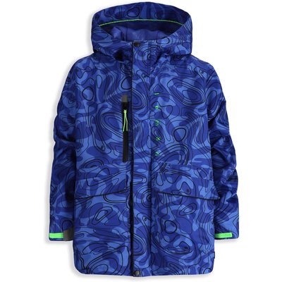 Jungen Wanderjacke WL6 wasserdicht blau