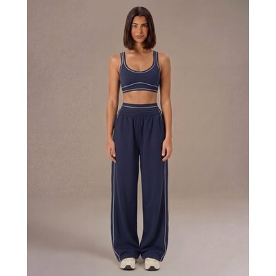 Oversize Track Pant - marineblau