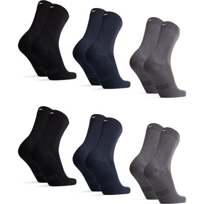 Bambus Business Socken atmungsaktiv 6 Paar