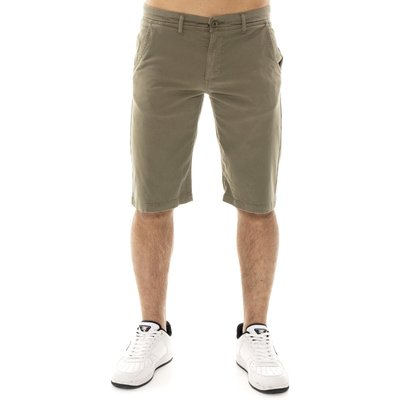 Chino-Bermudashorts für Herren von Leone Easy aus Stretch-Twill