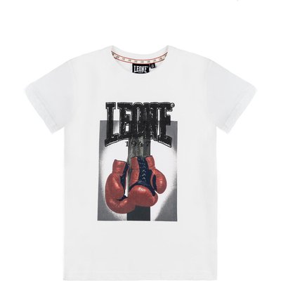 Leone 1947 Color Block Kurzarm-T-Shirt für Kinder