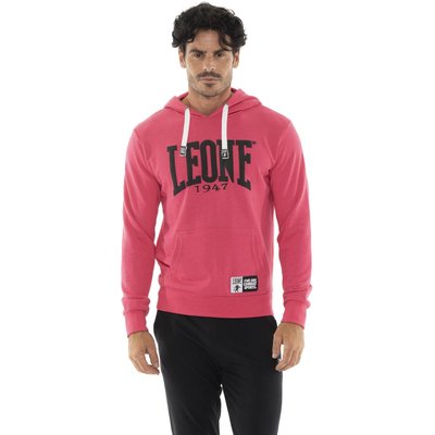 Leone Summer Vibes Herren-Sweatshirt aus nicht gebürsteter Baumwolle mit Kapuze