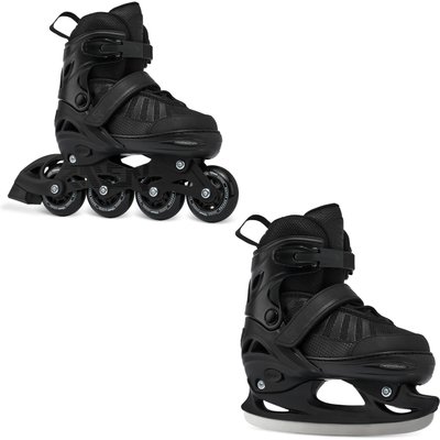 Verstellbare Rollschuhe Eishockey 2in1 Oxen