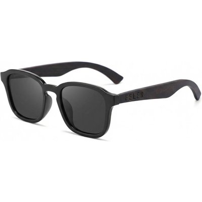 Sonnenbrille aus Holz Feler 2510-1 Unisex, Größe 59 mm