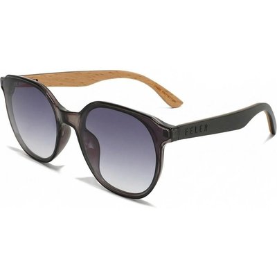 Sonnenbrille aus Holz Feler 2596-19 Unisex, Größe 57 mm