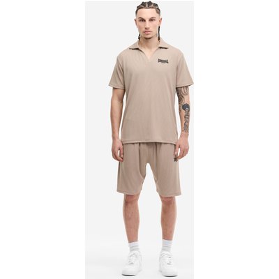 LONSDALE Herren Poloshirt & Shorts Set normale Passform MOTSPUR