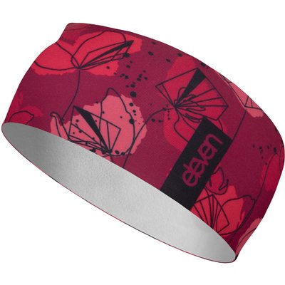 Sportstirnband Eleven Dolomiti Blossom – bordeaux