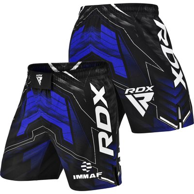 MMA-Shorts IMMAF-1-BLUE-4XL