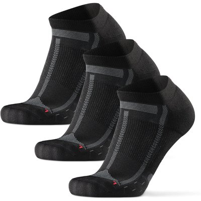 Laufsocken Low Cut gepolstert lange Distanz 3 Paar