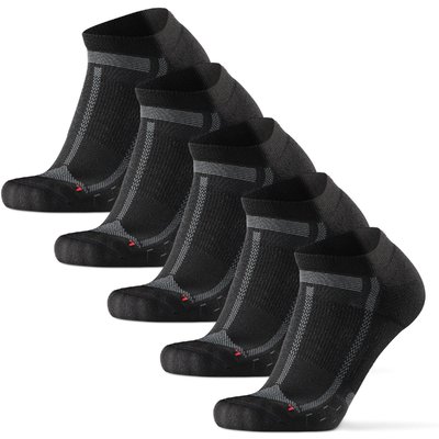 Laufsocken Low Cut gepolstert lange Distanz 5 Paar