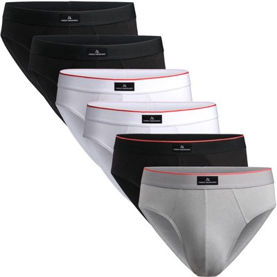 Klassische Baumwollslips für Herren weich und elastisch 6 Paar