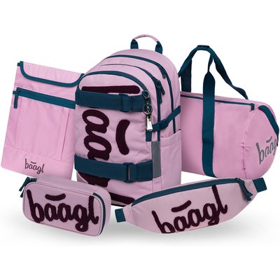 Skate Rose Schulrucksack-Set 5tlg.