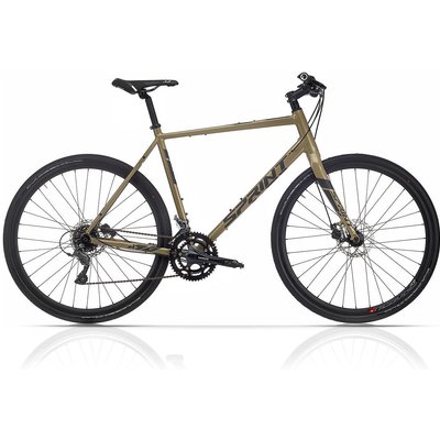 28" Herren Gravel Bike WHISPER PLUS Flatbar Fahrrad 2 x 8 Gang Shimano Claris