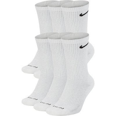Nike Cotton Cushioned Dri-Fit Trainingssocken, 6er-Pack SX6897-100