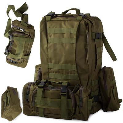 Rucksack 48,5 Liter Tactical Survival Khaki