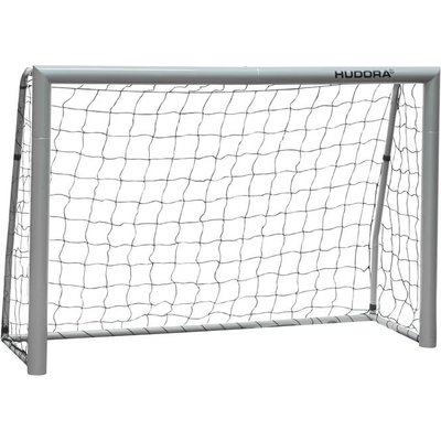 Fußballtor Stahl wetterfest 180 grau