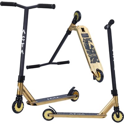 Stunt Scooter KSP Gold - Roller Kinder ab 8 Jahre & Erwachsene
