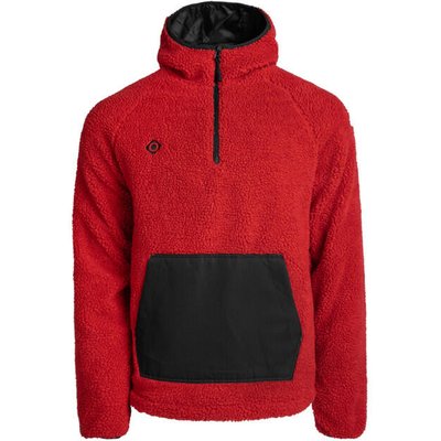 Fleece-Sweatshirt mit Kapuze für Herren KISSI M Izas