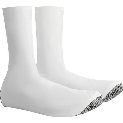 Wasserdichte Fahrrad Überschuhe Unisex RaceFlex Zipperless 39/40 Weiß